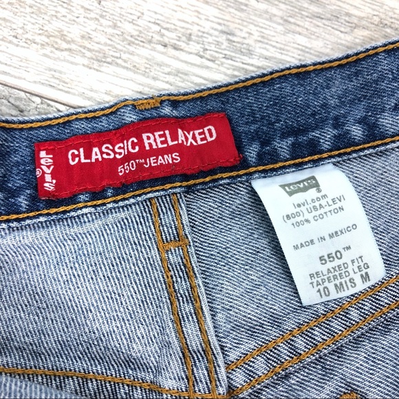 Vintage Levi’s 550 High Waisted Mom Jeans Size 29 - Picture 5 of 7